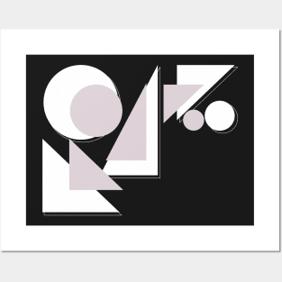 Geometric Shapes Abstract Posters and Art